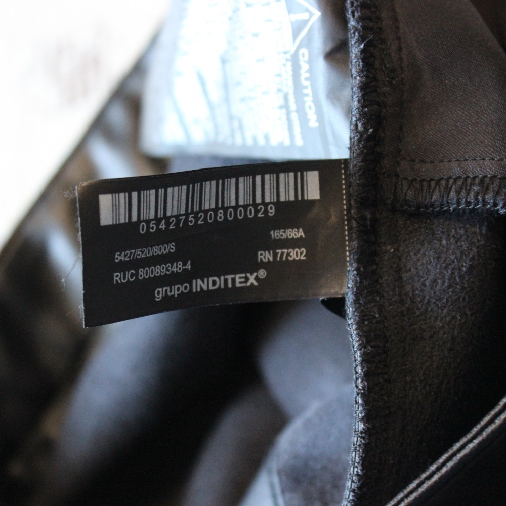 Zara Black Faux Leather High-Waist Shorts - Picture 3 of 7
